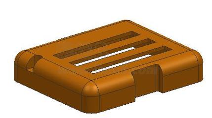 散熱器盒蓋塑膠模具設(shè)計與CAD圖紙說明書